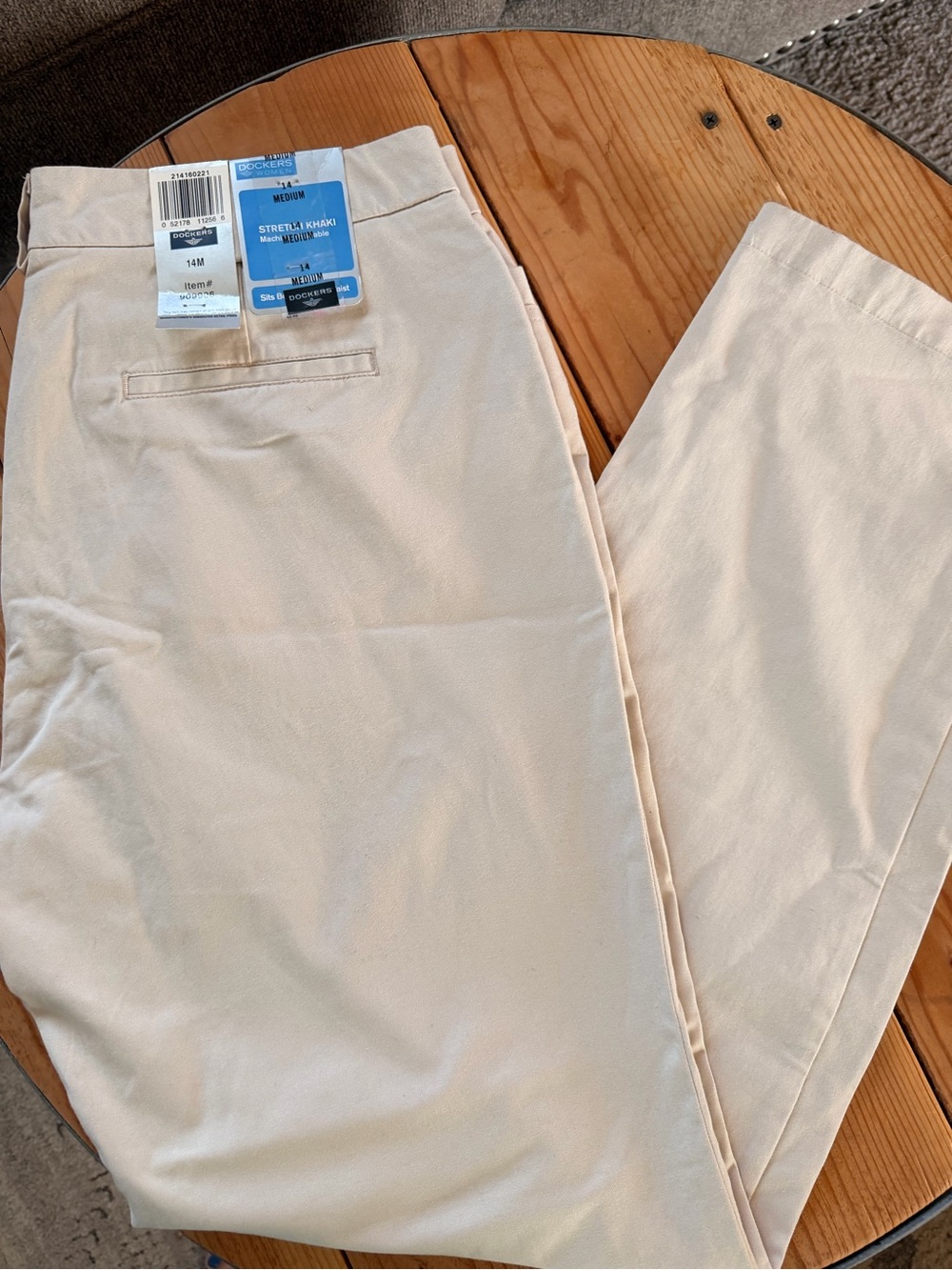 Dockers Men's Stretch Khaki Pants - Cream/Tan